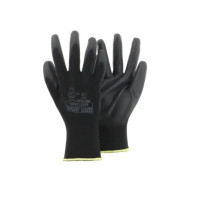 Перчатки полиэстер с полиуретановым покрытием Safety Jogger MULTITASK BLACK