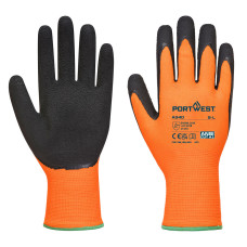 Перчатки латексные Grip Hi-Vis Portwest A340