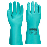 Перчатки Portwest A812 химически стойкие Nitrosafe Plus Зеленый