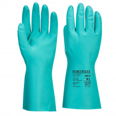 Перчатки Portwest A812 химически стойкие Nitrosafe Plus Зеленый