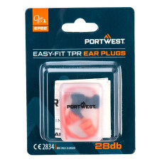 Протишумові вставки Portwest EP22, 28dB, багаторазові з мотузкою