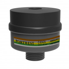 Фильтр комбинированный Portwest P976 с универсальной резьбой ABEK2P3 (Уп.4)