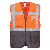 Жилет двоколірний Warsaw Executive Hi-Vis Portwest C476 