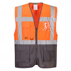 Жилет двоколірний Warsaw Executive Hi-Vis Portwest C476 
