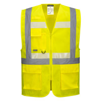 Жилет Executive Glowtex із застібкою-блискавкою Ezee Portwest G456 
