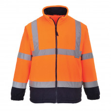 Контрастна флісова куртка Hi-Vis Portwest F301