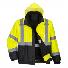 Куртка-бомбер контрастна преміум-класу 3-в-1 Hi-Vis Portwest S365 
