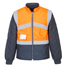 Куртка воздухопроницаемая двусторонняя контрастная 2-в-1 Hi-Vis Portwest S471 S769