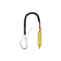 Строп эластичный с амортизатором ASSECURO с карабином AJ590/1,8м/CE205L-F1