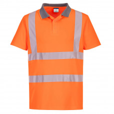 Еко Поло високої видимості S/S (6 упаковок) Portwest EC10