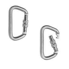 Карабін сталевий з гвинтовою муфтою UpSky STRONG UP05Strong50SS00