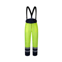 Брюки утепленные сигнальные INSIGHT WINTER FLASH желтые hi-viz/темно-синие