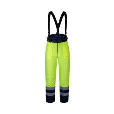 Штани утеплені сигнальні INSIGHT WINTER FLASH жовті hi-viz/темно-сині